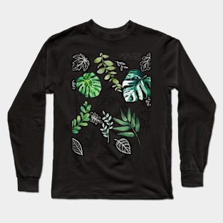 Leaf art | Plant lover | Inspired by BalmyBell Long Sleeve T-Shirt